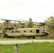CH-47 Chinook crew helps Army Reserve competitors for Best Squad competition at Fort McCoy