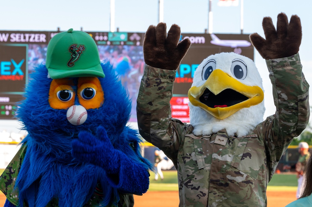 Norfolk Tides Host 30th Annual Armed Forces Night