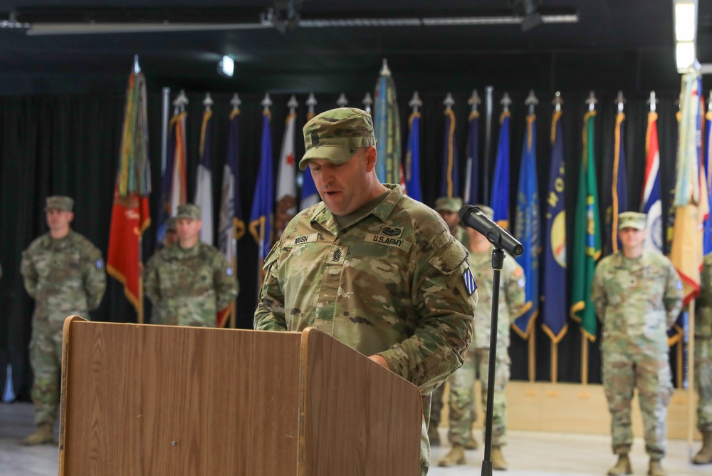 1st Armored Brigade Combat Team Change of Command and Change of Responsibility