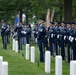 Full Military Funeral Honors with Escort are Conducted for U.S. Air Force Brig. Gen. Mark Baird in Section 55