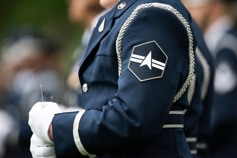 Full Military Funeral Honors with Escort are Conducted for U.S. Air Force Brig. Gen. Mark Baird in Section 55