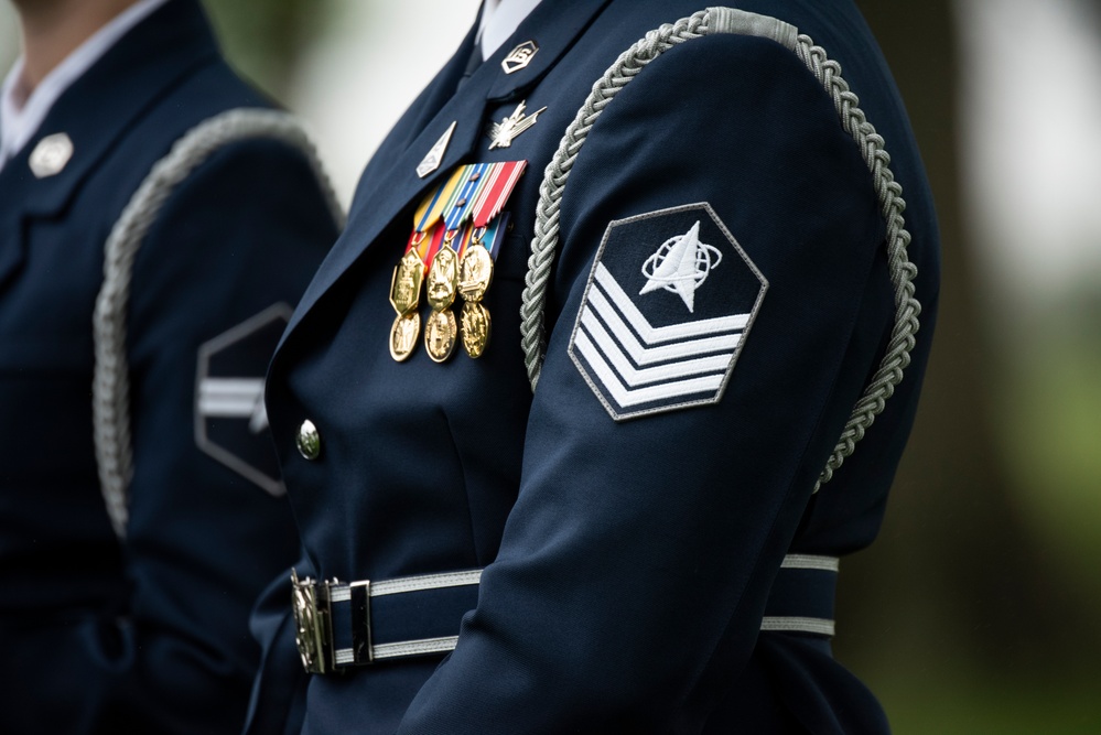 Full Military Funeral Honors with Escort are Conducted for U.S. Air Force Brig. Gen. Mark Baird in Section 55