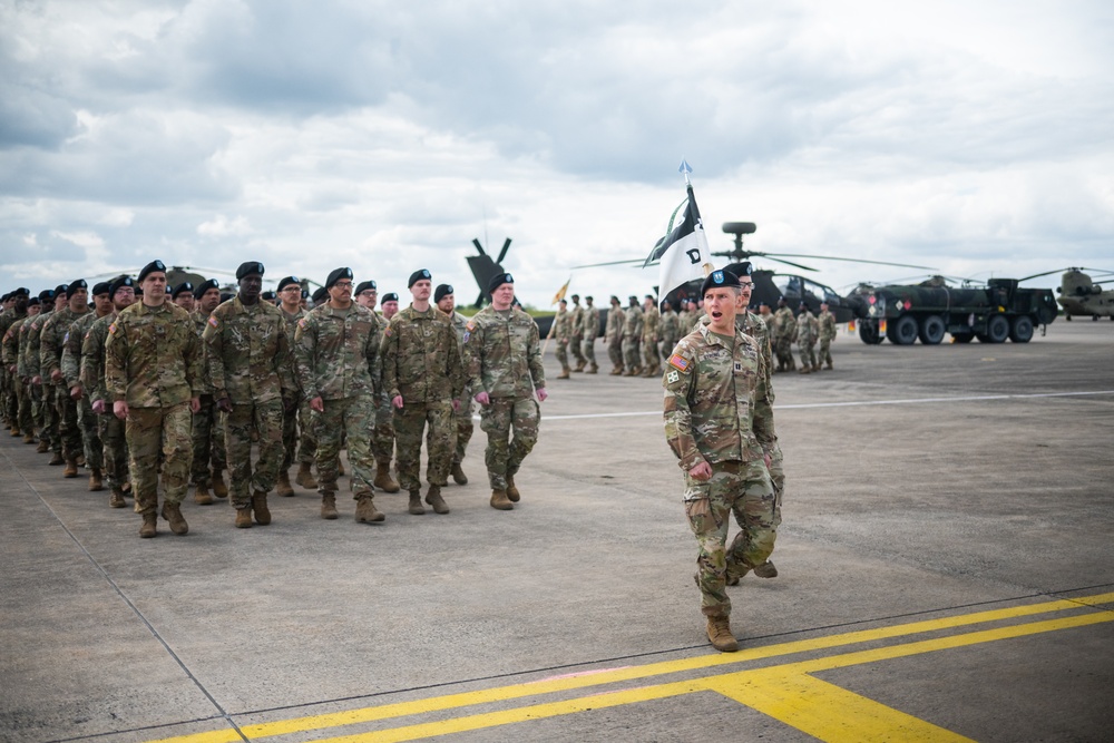 Change of Command Ceremony for 1-3 Aviation Regiment Attack Battalion