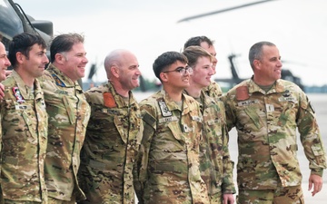 12th CAB honors its brigade commander with a final flight
