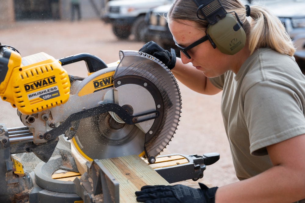 Securing the front: CJTF-HOA engineers enhance security in Kismayo, Somalia