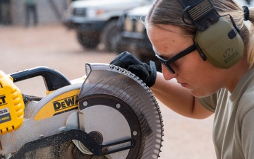 Securing the front: CJTF-HOA engineers enhance security in Kismayo, Somalia