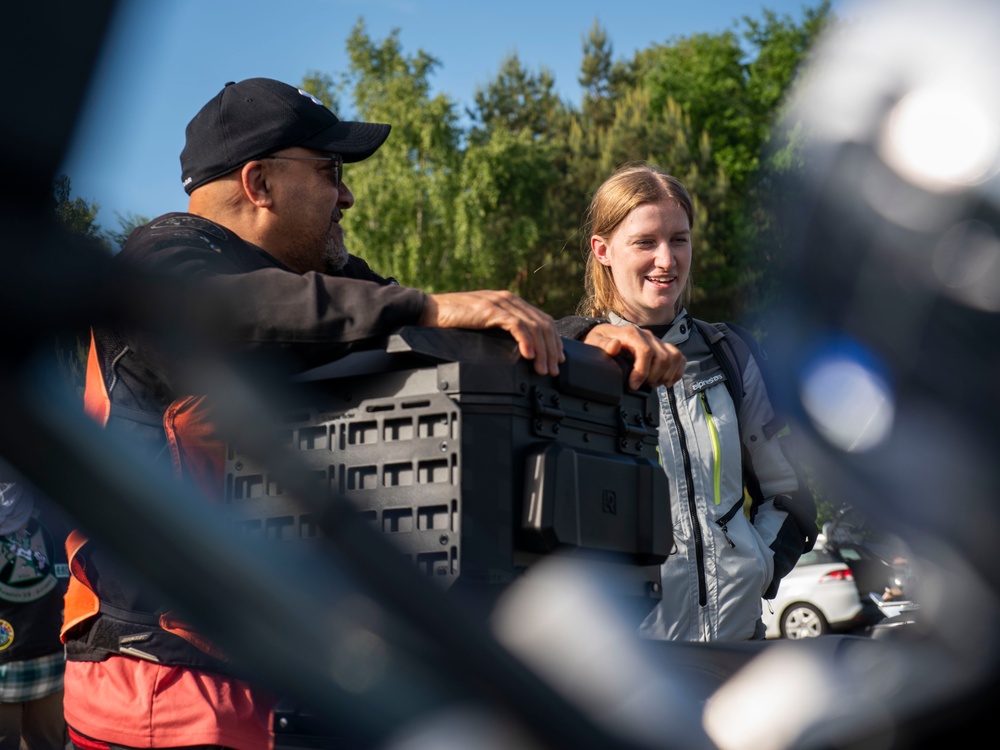 86th AW Safety Office hosts mentorship ride with KMC, Spangdahlem AB community members