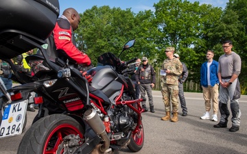 86th AW Safety Office hosts mentorship ride with KMC, Spangdahlem AB community members