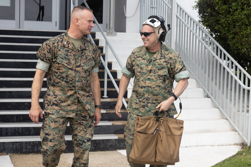 Deputy Commandant, Installation and Logistics visits Cherry Point
