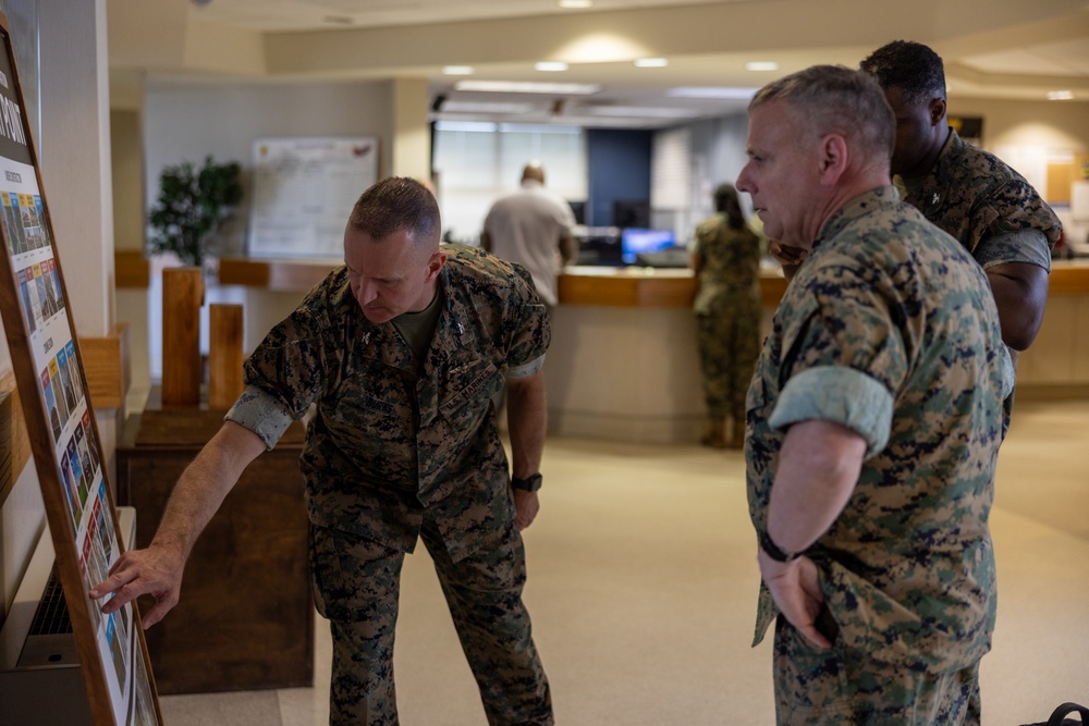 Deputy Commandant, Installation and Logistics visits Cherry Point