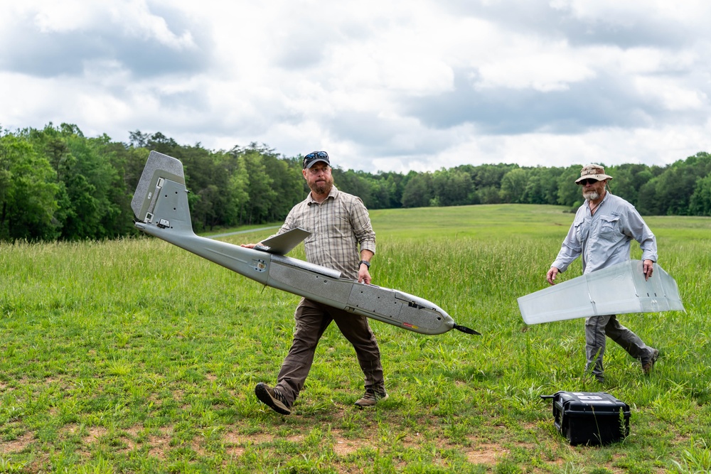 Marine Corps Advisor Company-A Engages in Unmanned Aerial Systems Training
