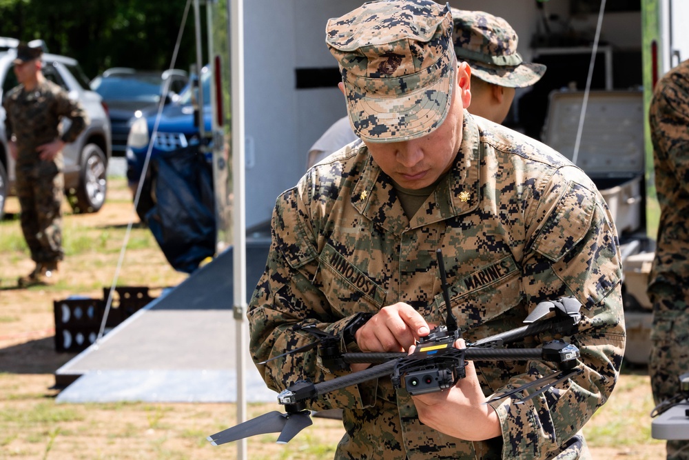 Marine Corps Advisor Company-A Engages in Unmanned Aerial Systems Training