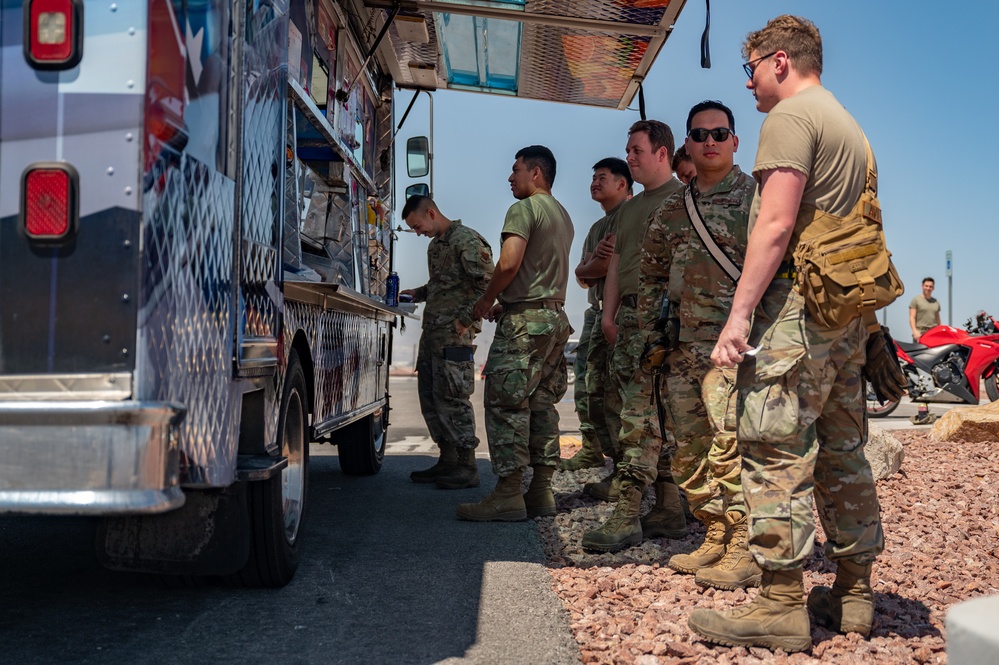Nellis first in the Air Force to approve food trucks in munitions areas