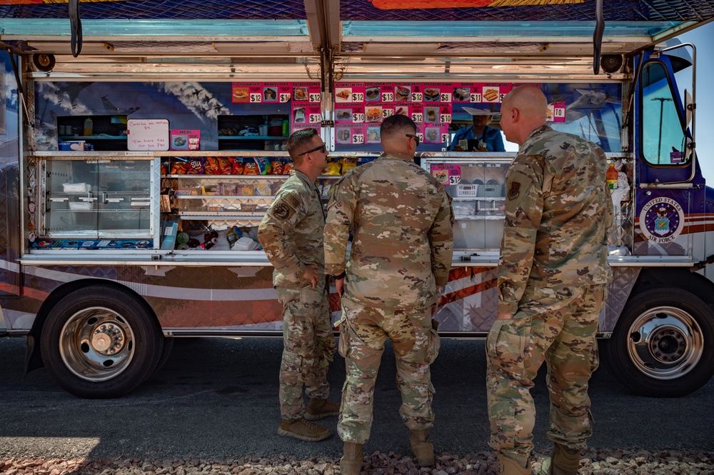 Nellis first in the Air Force to approve food trucks in munitions areas