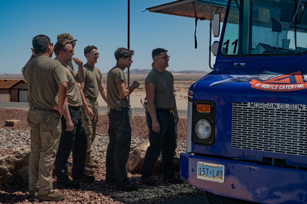Nellis first in the Air Force to approve food trucks in munitions areas