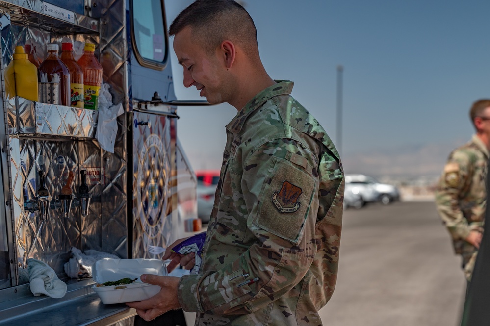 Nellis first in the Air Force to approve food trucks in munitions areas
