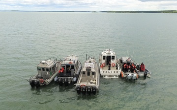 U.S. Coast Guard, Canadian agencies conduct border security operations on Saint Marys River