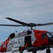 U.S. Coast Guard Air Station Cape Cod MH-60 Jayhawk conducts a search and rescue demonstration during Fleet Week NYC.