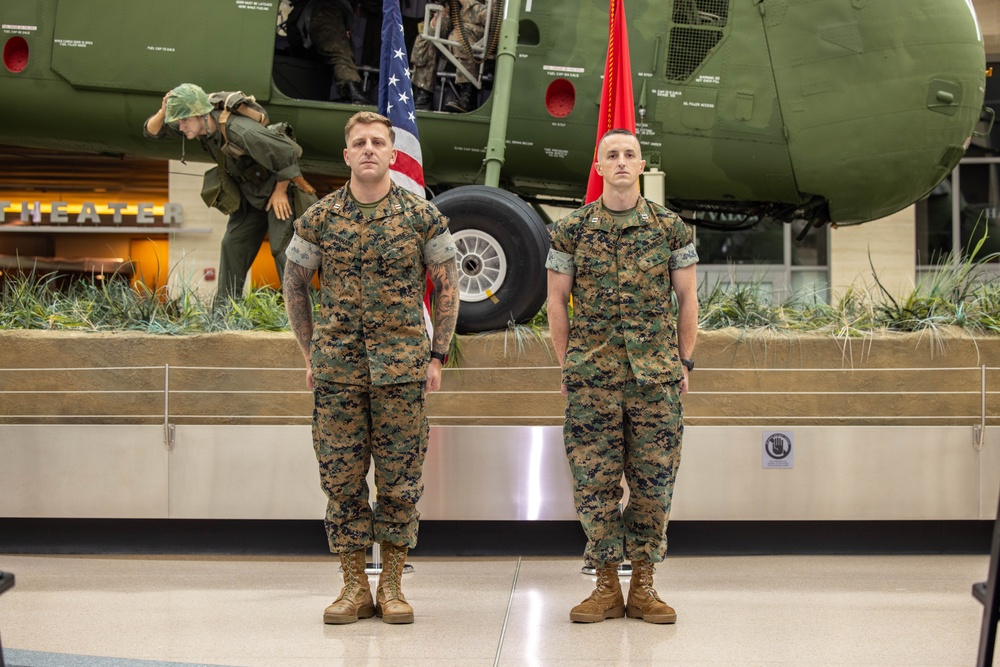 MCBQ Headquarters Company Change of Command Ceremony