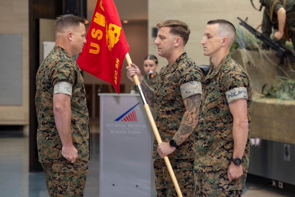 MCBQ Headquarters Company Change of Command Ceremony