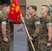 MCBQ Headquarters Company Change of Command Ceremony