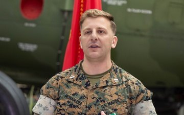 MCBQ Headquarters Company Change of Command Ceremony
