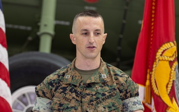 MCBQ Headquarters Company Change of Command Ceremony