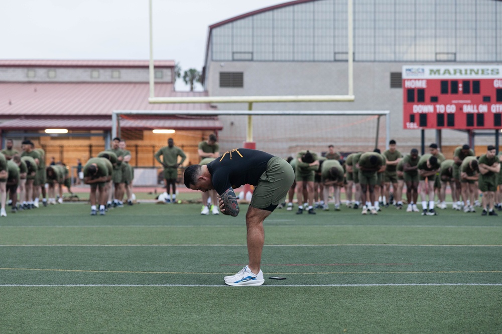 Honoring the Fallen: H&amp;S Bn Conducts a Memorial Day PT