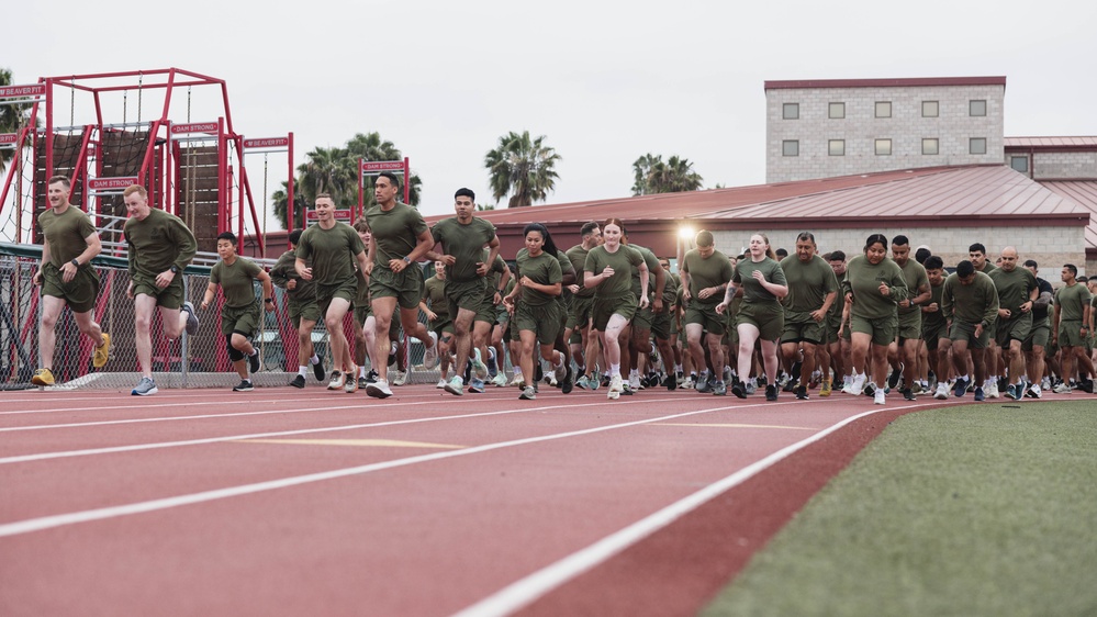 Honoring the Fallen: H&amp;S Bn Conducts a Memorial Day PT