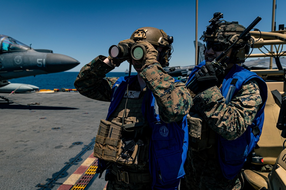22nd MEU | Defense of the Amphibious Task Force During ARGMUEX