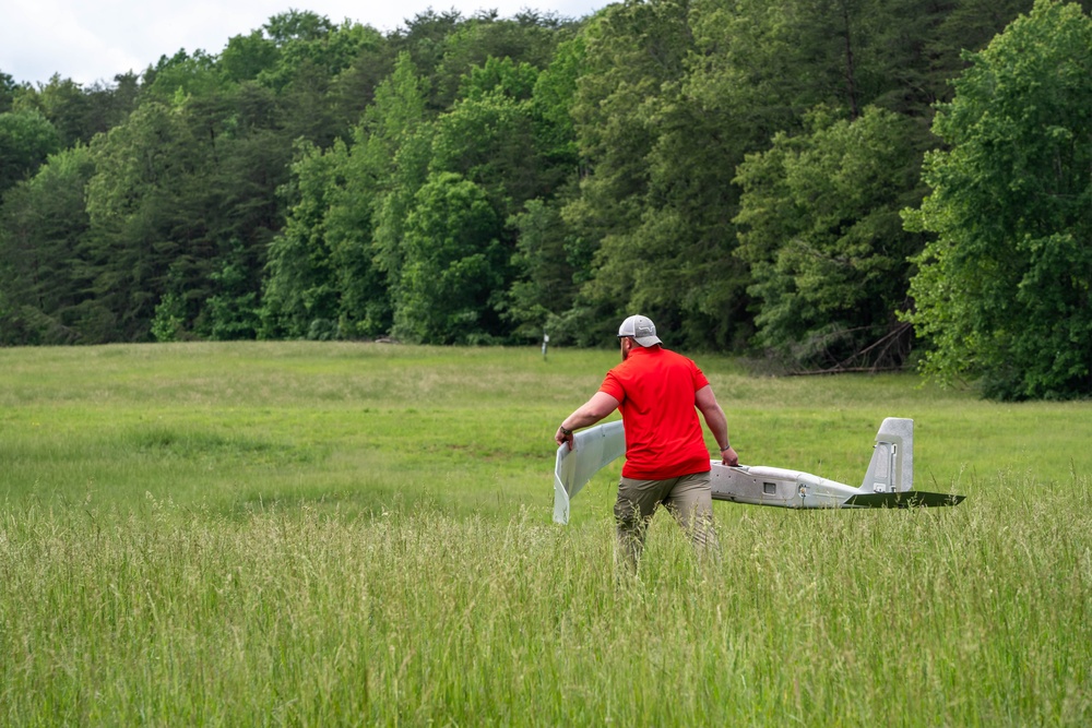 Marine Corps Advisor Company-A Engages in Unmanned Aerial Systems Training