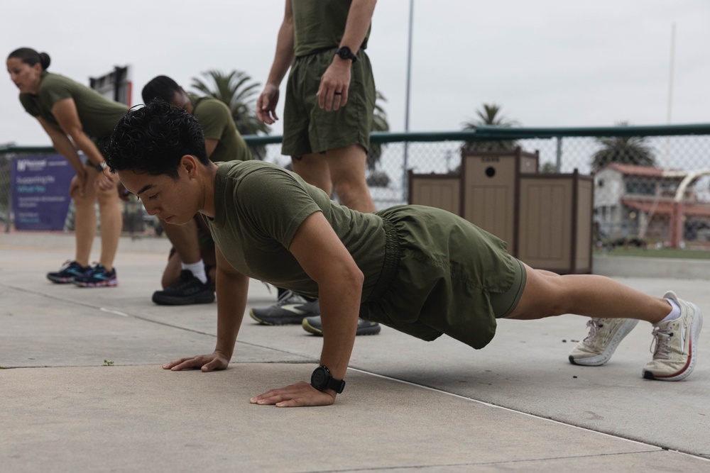 Honoring the Fallen: H&amp;S Bn Conducts a Memorial Day PT
