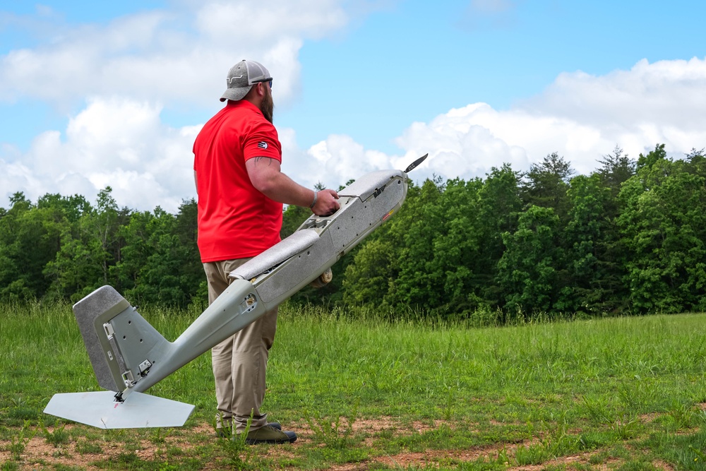 Marine Corps Advisor Company-A Engages in Unmanned Aerial Systems Training