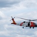 U.S. Coast Guard Air Station Cape Cod MH-60 Jayhawk conducts a search and rescue demonstration during Fleet Week NYC.