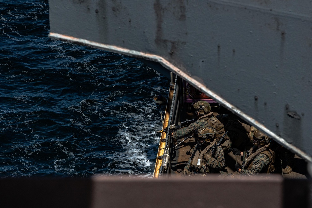 22nd MEU | Defense of the Amphibious Task Force During ARGMUEX