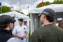 Recruiters attend a Fleet Week Festival [Image 4 of 4]