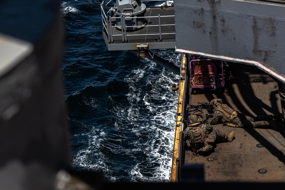 22nd MEU | Defense of the Amphibious Task Force During ARGMUEX