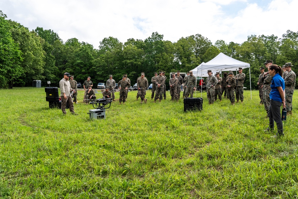Marine Corps Advisor Company-A Engages in Unmanned Aerial Systems Training