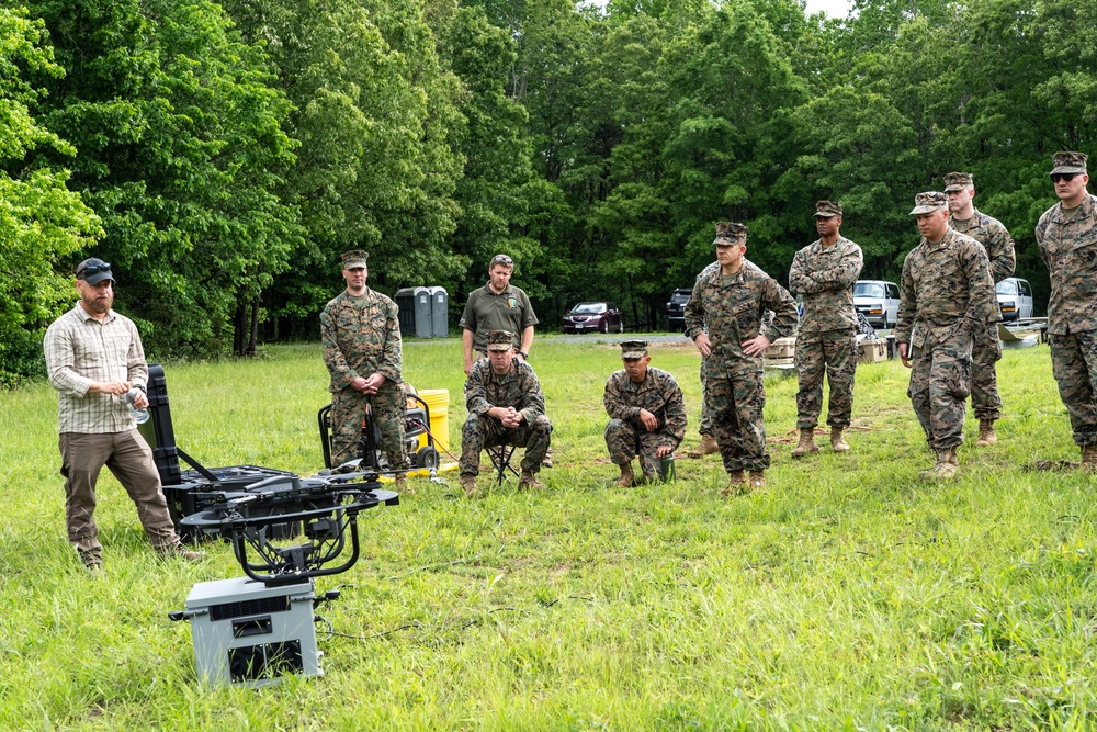 Marine Corps Advisor Company-A Engages in Unmanned Aerial Systems Training