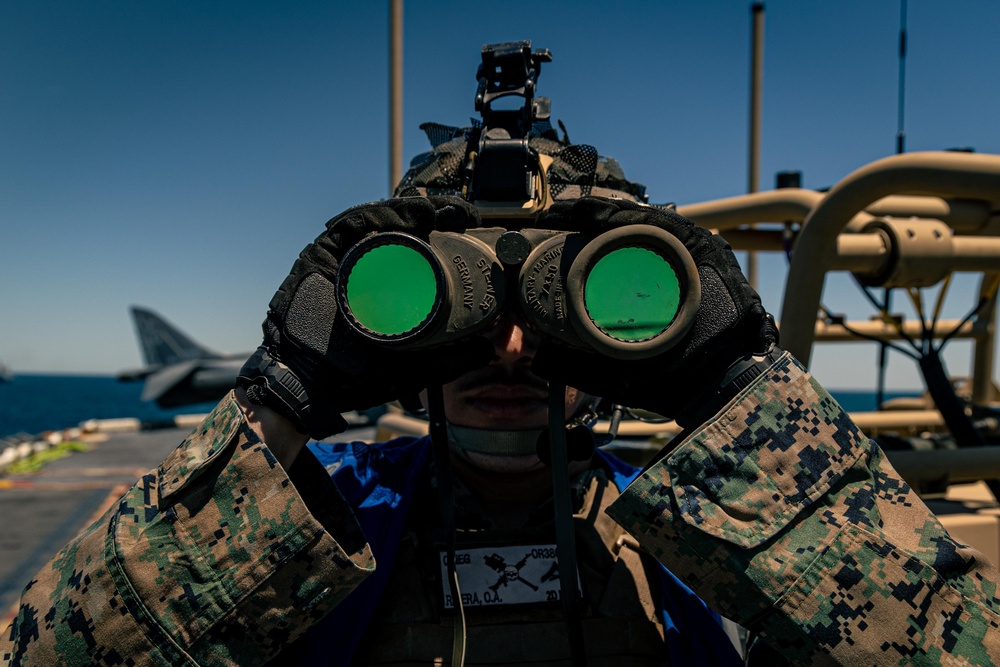 22nd MEU | Defense of the Amphibious Task Force During ARGMUEX