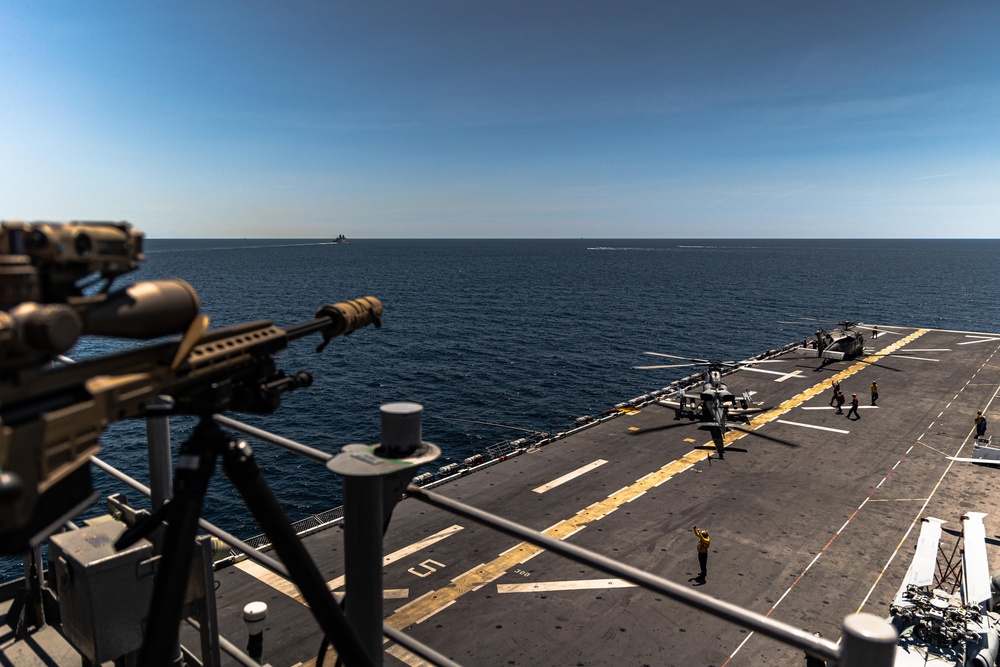 22nd MEU | Defense of the Amphibious Task Force During ARGMUEX
