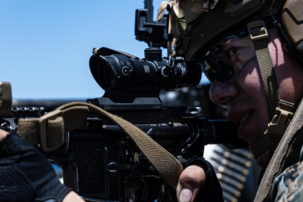 22nd MEU | Defense of the Amphibious Task Force During ARGMUEX