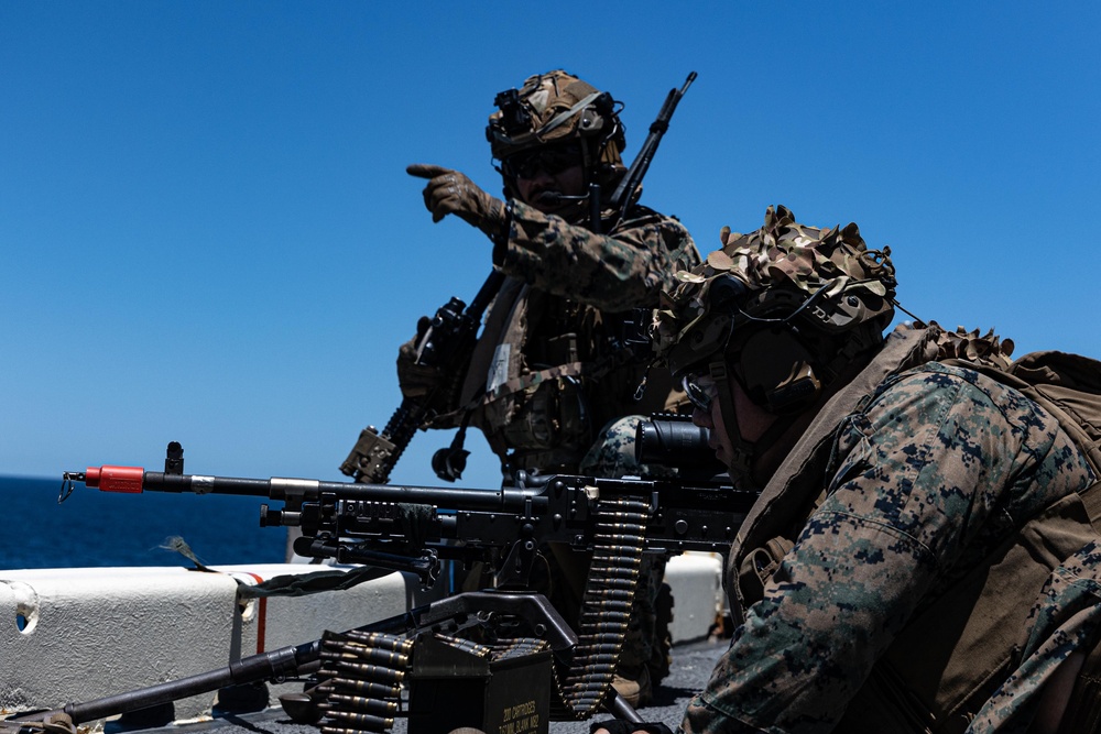 22nd MEU | Defense of the Amphibious Task Force During ARGMUEX