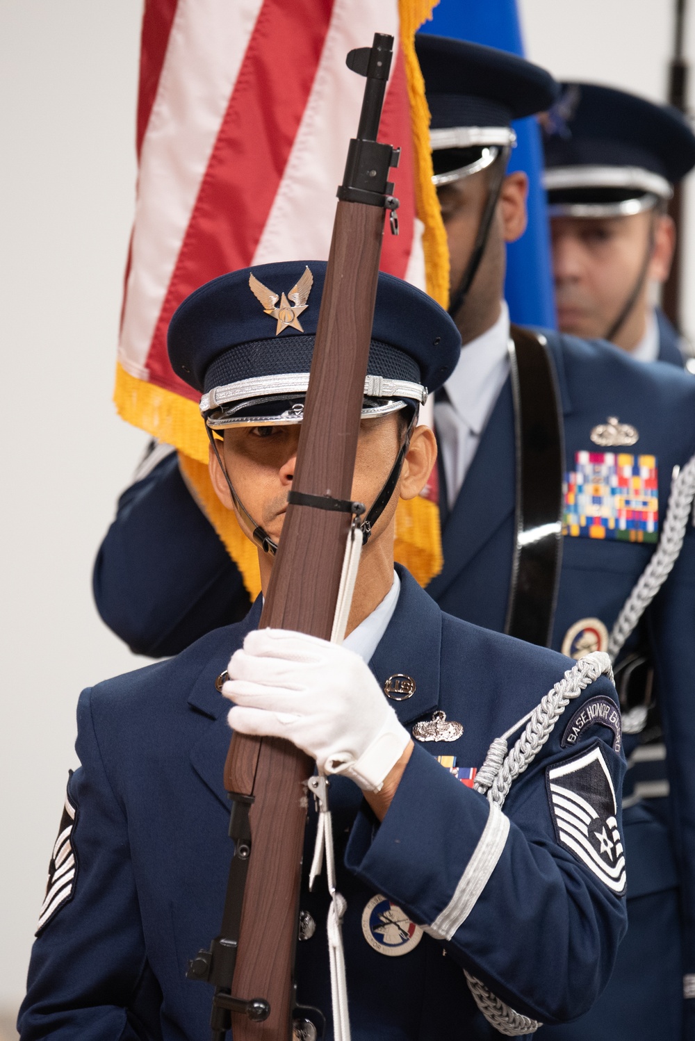 Harned promoted to Chief Master Sergeant