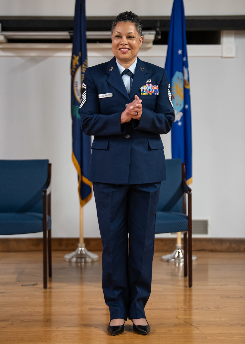 Hicks-Fulton promoted to chief master sergeant