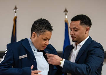 Hicks-Fulton promoted to chief master sergeant