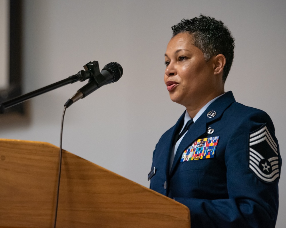 Hicks-Fulton promoted to chief master sergeant