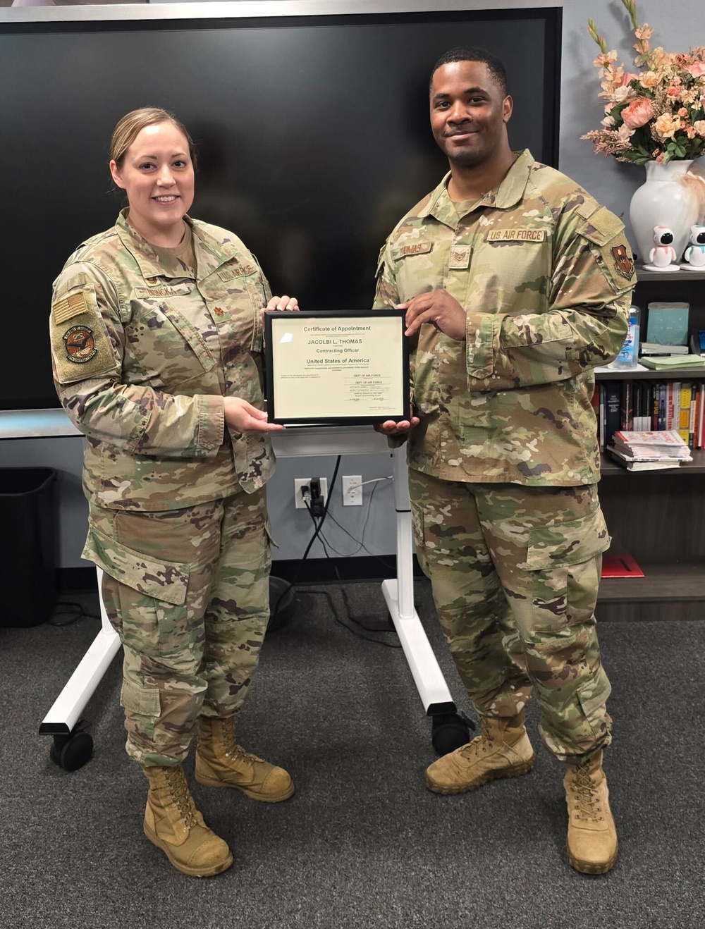97th CONF NCO Earns Highest Warrant Authority