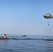 Army paratroopers conduct water jump into Lake Okeechobee