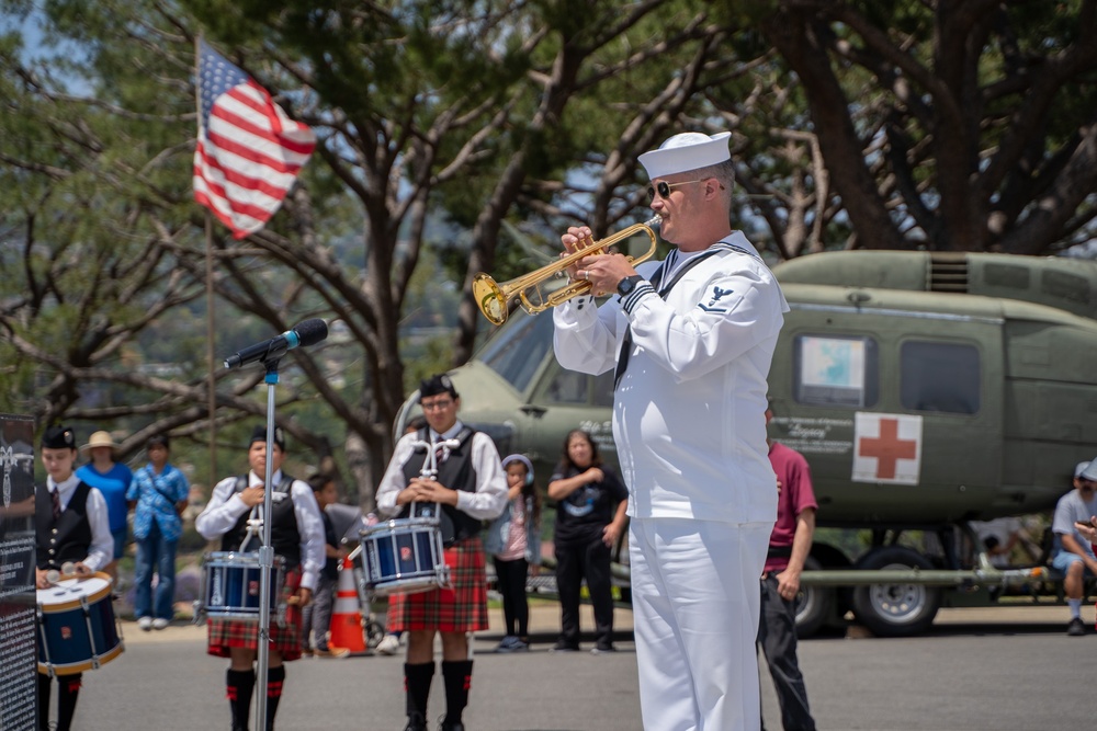 Navy Band Southwest at the Green Hills Memorial Park Memorial Day Observance